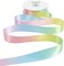 1 inch - Pastel Rainbow Ribbon Perfect for Gift Wrapping(Pastel Satin)